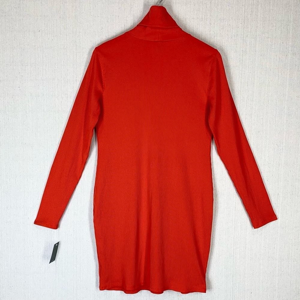 Wild Fable~NWT~Women's Long Sleeve Ribbed Knit Turtleneck Bodycon‎ Dress~Sz XL - Picture 8 of 16